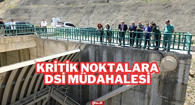 Kritik Noktalara DSİ Müdahalesi