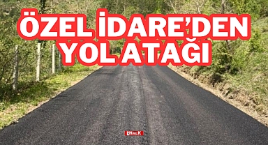 Özel İdare'den Yol Atağı