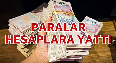 PARALAR HESAPLARA YATTI