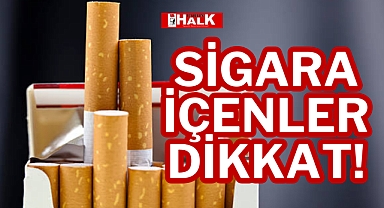SİGARA İÇENLER DİKKAT!