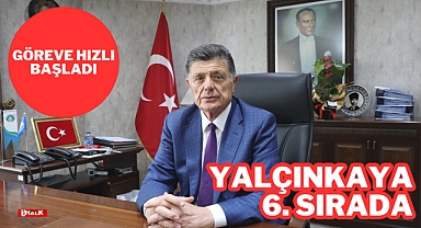 Yalçınkaya 6. Sırada