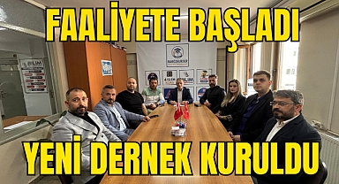 YENİ DERNEK KURULDU