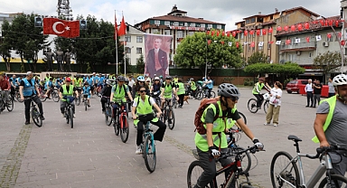12. Geleneksel Yeşilay Bisiklet turu gerçekleştirildi