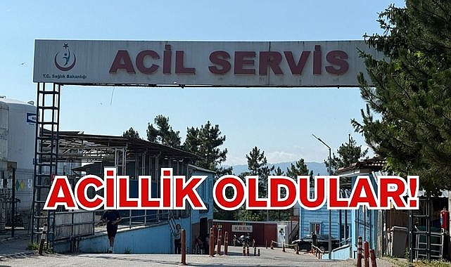 Acillik oldular!