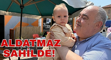 ALDATMAZ SAHİLDE!