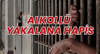 ALKOLLÜ YAKALANA HAPİS