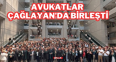 Avukatlar Çağlayan’da Birleşti