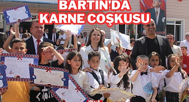 Bartın'da Karne Coşkusu