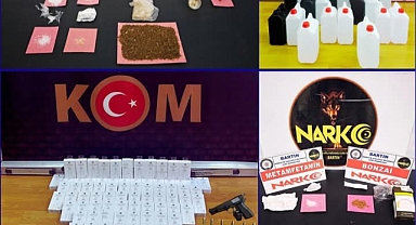 Bartın Emniyeti Suçlulara Göz Açtırmadı
