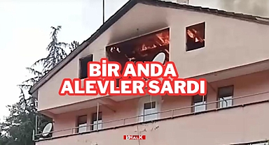 Bir Anda Alevler Sardı