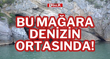 BU MAĞARA DENİZİN ORTASINDA!