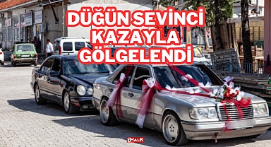 Düğün Sevinci Kazayla Gölgelendi