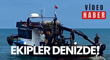 EKİPLER DENİZDE!