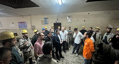 GMİS’ten Madencilere Bayram Ziyareti