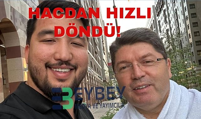 Hacdan hızlı döndü!