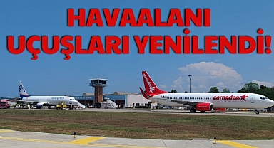 HAVAALANI UÇUŞLARI YENİLENDİ!
