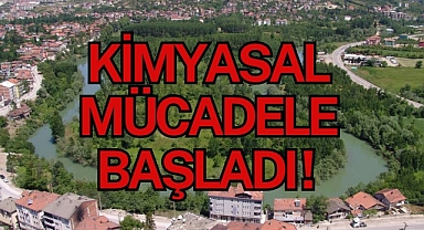 KİMYASAL MÜCADELE BAŞLADI