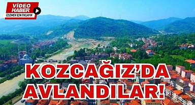 KOZCAĞIZ’DA AVLANDILAR!