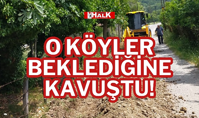 O köyler beklediğine kavuştu!