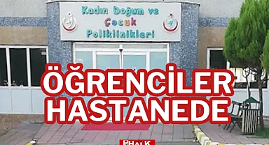 ÖĞRENCİLER HASTANEDE