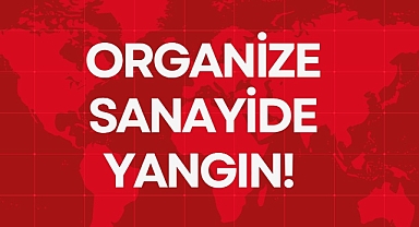 ORGANİZE SANAYİDE YANGIN!