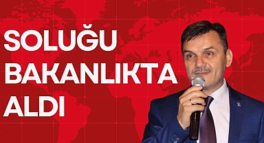 SOLUĞU BAKANLIKTA ALDI