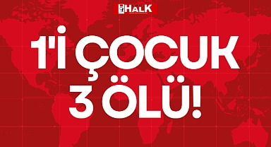 1'İ ÇOCUK 3 ÖLÜ!