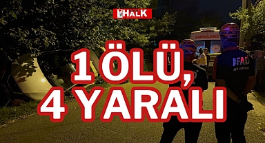 1 ÖLÜ, 4 YARALI