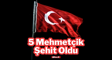 5 Mehmetçik Şehit Oldu