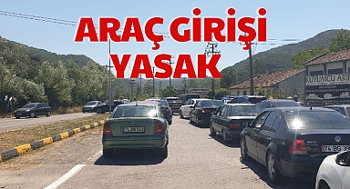 Araç Girişine Kapatıldı!