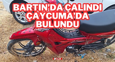 Bartın'da Çalındı Çaycuma'da Bulundu