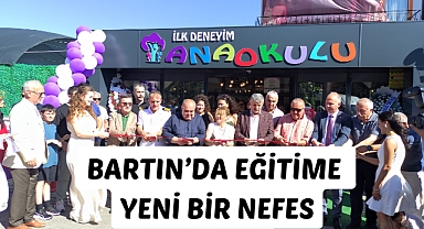 BARTIN’DA EĞİTİME YENİ BİR NEFES