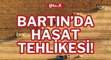 BARTIN’DA HASAT TEHLİKESİ!