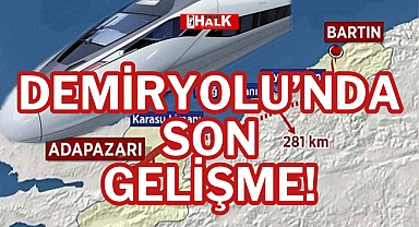 BARTIN DEMİRYOLU’NDA SON GELİŞME!