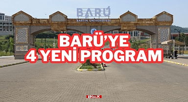 BARÜ'ye 4 Yeni Program