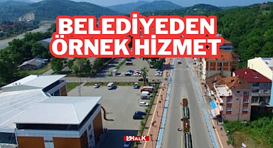 Belediye’den Örnek Hizmet