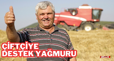 Çiftçiye Destek Yağmuru