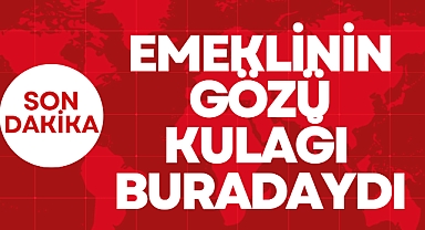 EMEKLİNİN GÖZÜ KULAĞI BURADAYDI