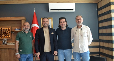 ENES ESER'DEN TISKAOĞLU'NA TEŞEKKÜR ZİYARETİ