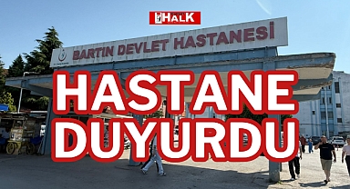 HASTANE DUYURDU