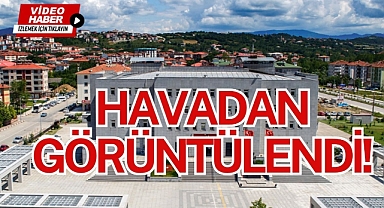 HAVADAN GÖRÜNTÜLENDİ!