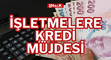 İŞLETMELERE KREDİ MÜJDESİ
