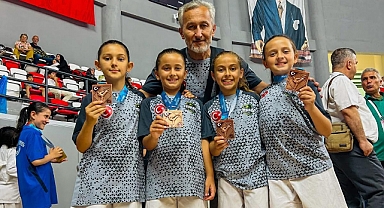 Karate’de Türkiye üçüncülüğü geldi