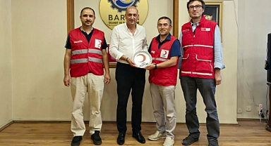Kızılay'dan Balık'a Ziyaret
