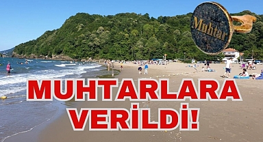 MUHTARLARA VERİLDİ!