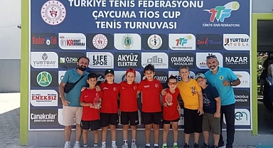 Sporcularımız Teniste başarı elde etti