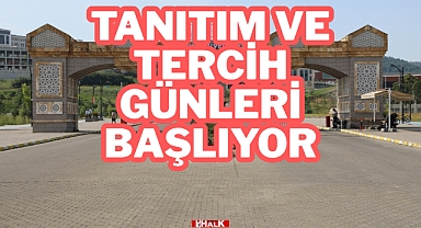 Tanıtım ve Tercih Günleri Başlıyor