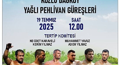 Ünlü güreşçiler Dağköy’de güreşecek