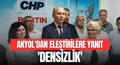 AKYOL'DAN ELEŞTİRİLERE YANIT