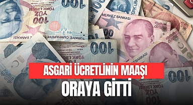 ASGARİ ÜCRETLİNİN MAAŞI ORAYA GİTTİ